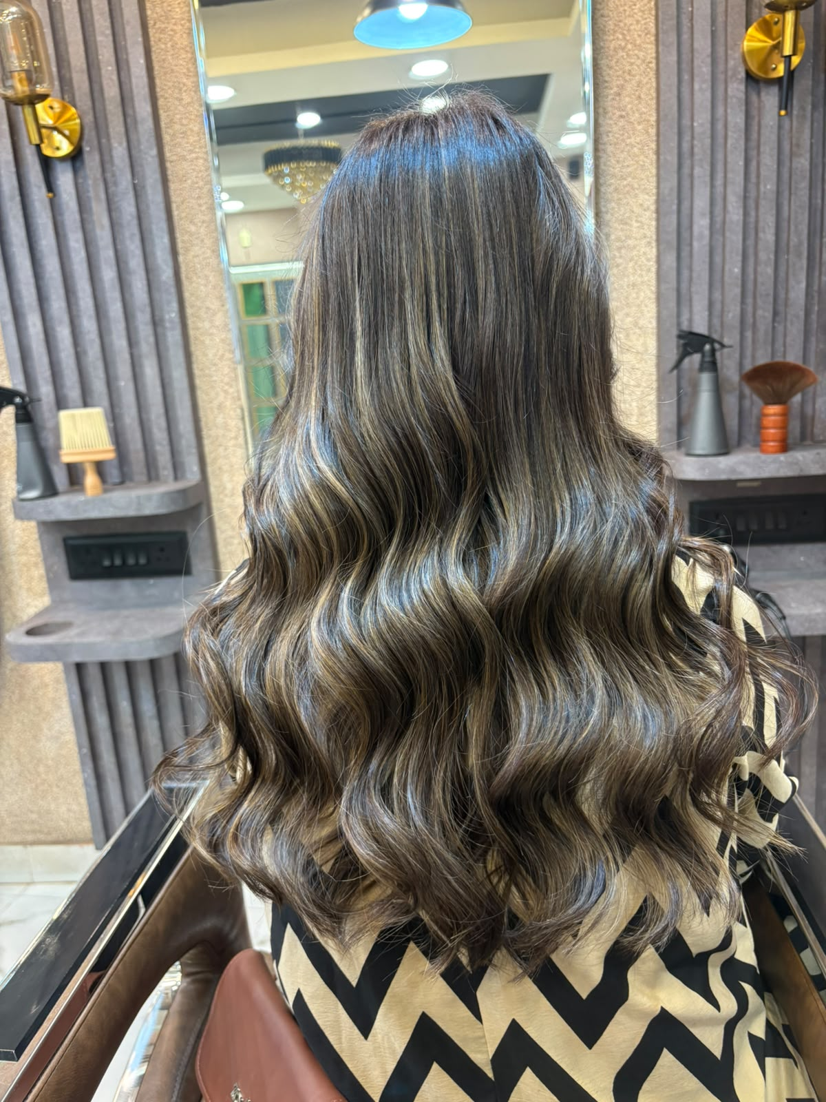Luminous Waves by H S Hair Studio