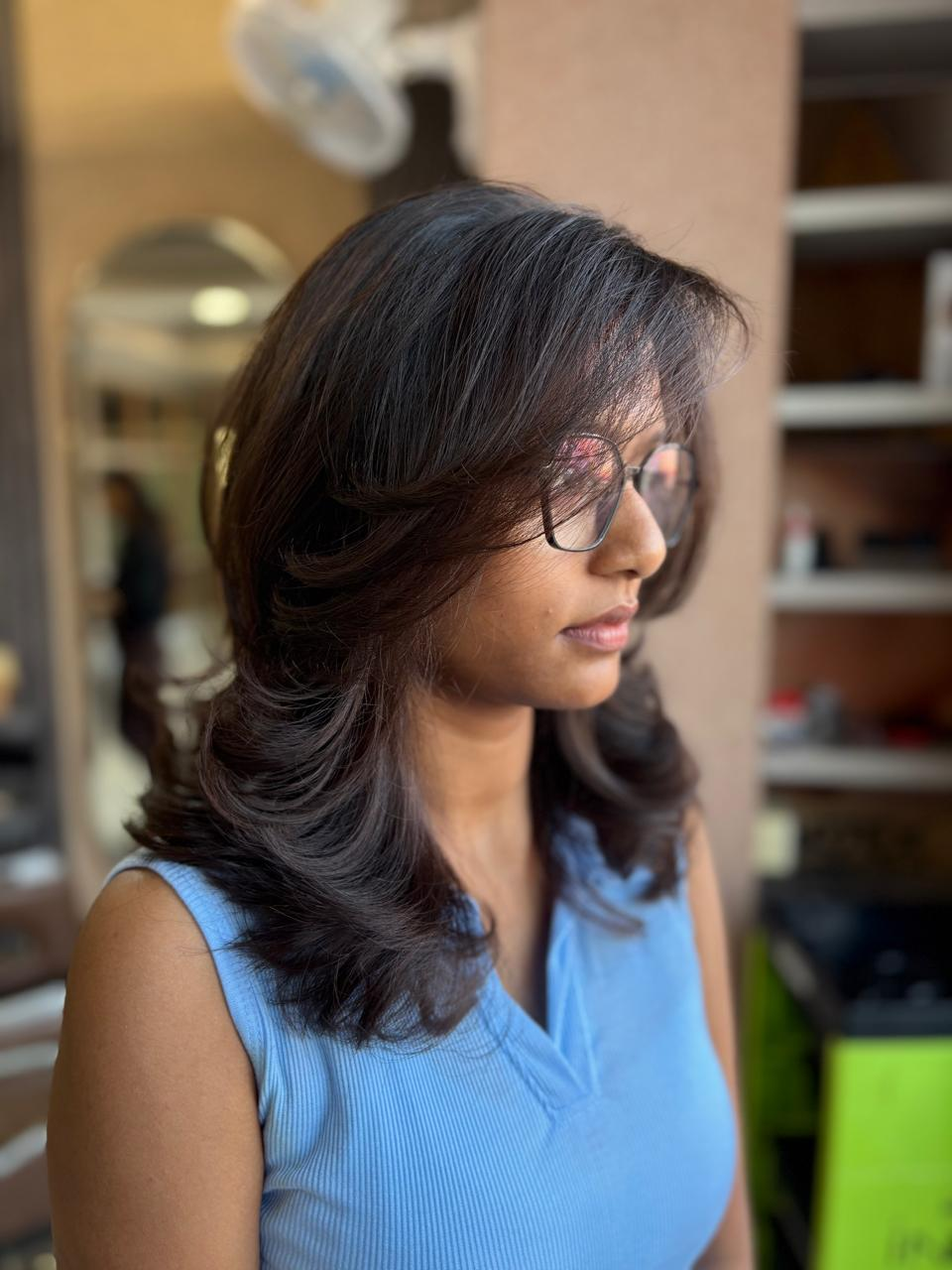 Modern Layer Cut by H S Hair Studio